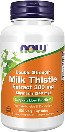 NOW SILYMARIN MILK THISTLE 300мг