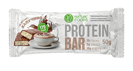 Nature Foods Батончик протеиновый глазированный 50г