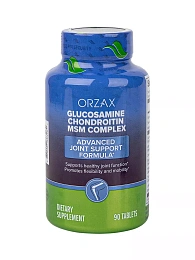 ORZAX GLUCOSAMINE CHONDROITIN MSM COMPLEX