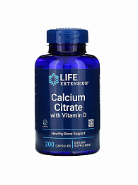Life Extension Calcium Citrate with Vitamin D
