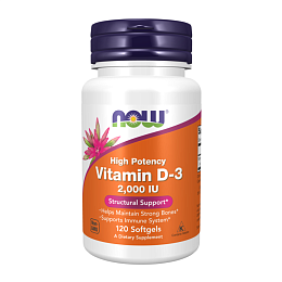 NOW Vitamin D-3 2000 IU High Potency